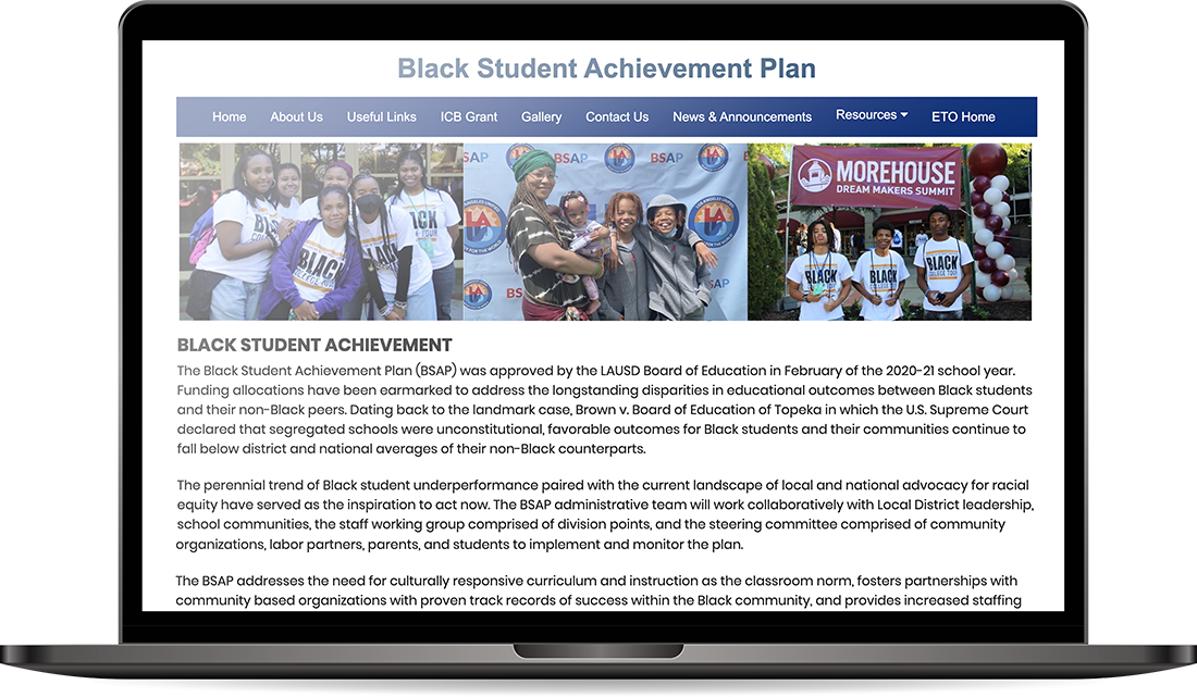 BSAP's website